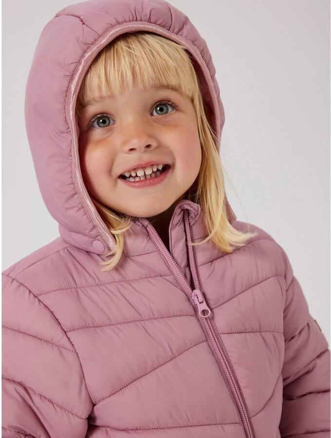 Name it Gewatteerd jack met capuchon model 'MARBLE' - Foto 2