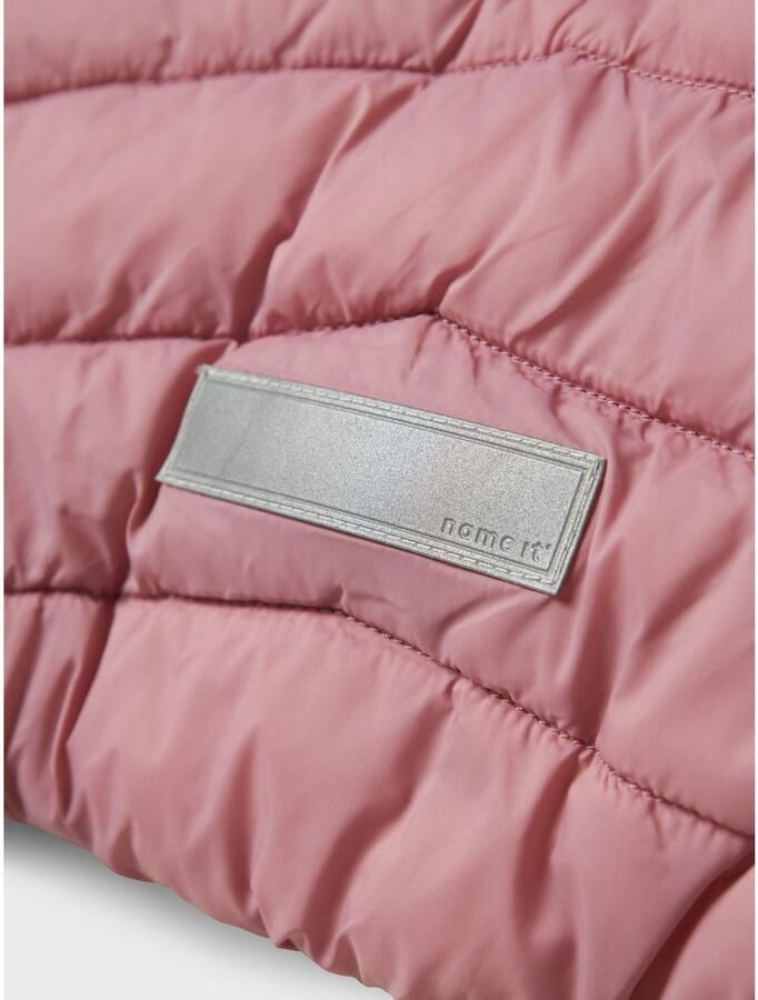 Name it Gewatteerd jack met capuchon model 'MARBLE'