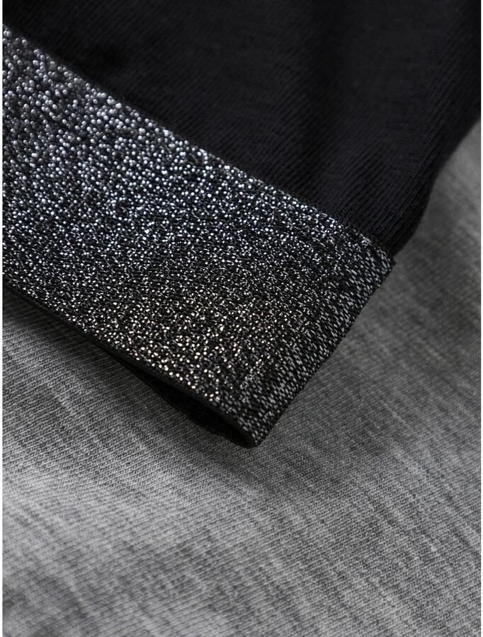 NAME IT KIDS bh top set van 2 zwart grijs melange - Foto 4