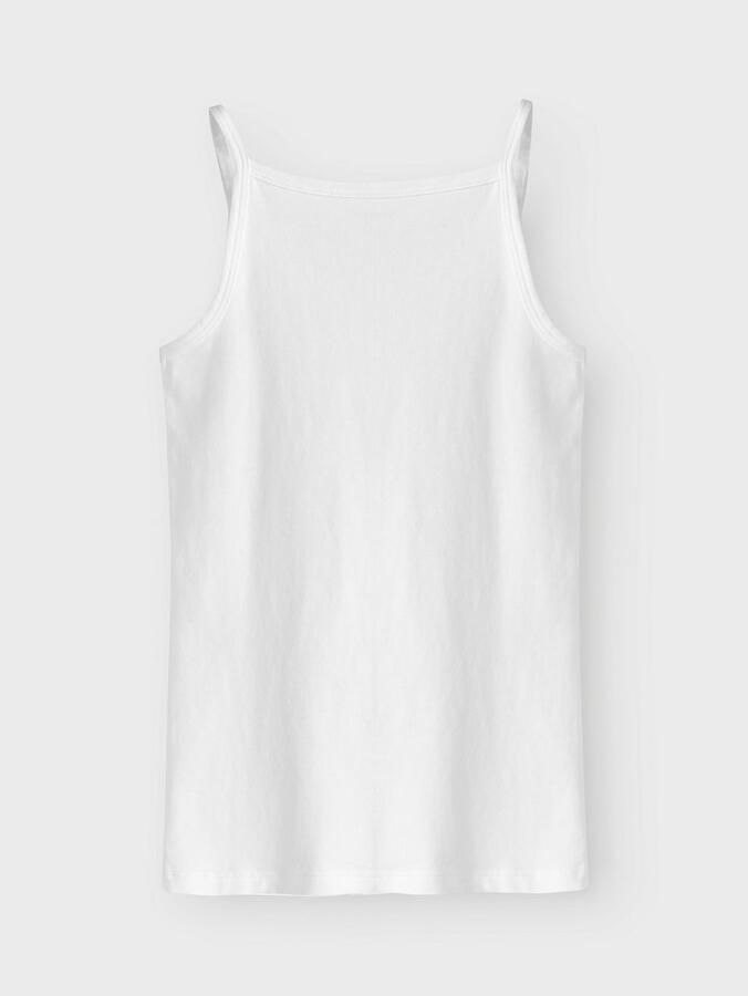 Name It Hemd NKFSTRAP TOP 4P BLACK WHITE SOLID NOOS (set 4 stuks) - Foto 7