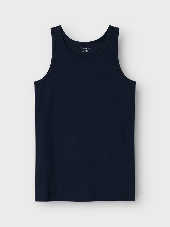 NAME IT KIDS hemd set van 4 zachtblauw donkerblauw roze - Foto 4