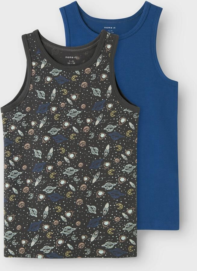 Name It Hemd NKMTANK TOP 2P IRON SPACE NOOS (set 2 stuks) - Foto 5