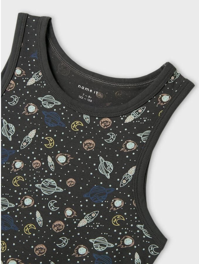 Name It Hemd NKMTANK TOP 2P IRON SPACE NOOS (set 2 stuks)