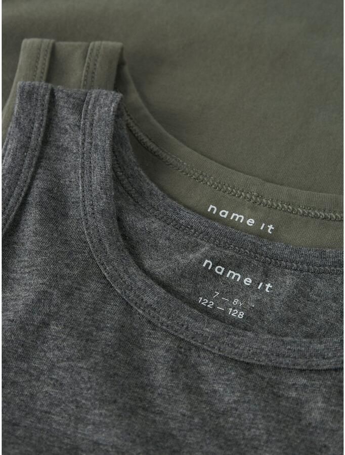 Name It Hemd NKMTANK voor jongens met ronde hals en elastisch draagcomfort (set 2 stuks) - Foto 4