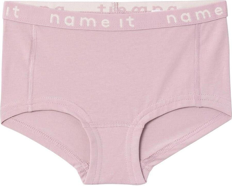 Name it KIDS hipster NKFHIPSTER set van 2 offwhite lila Slip Beige Meisjes Stretchkatoen 146 152 - Foto 2