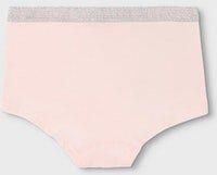 Name it KIDS hipster set van 2 lichtroze grijs melange Slip Meisjes Stretchkatoen 122 128 - Foto 6