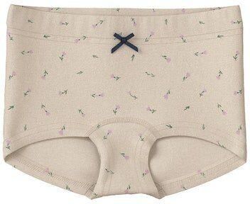 Name it MINI hipster NMFTIGHTS set van 3 beige lila paars Slip Meisjes Stretchkatoen 104 - Foto 6