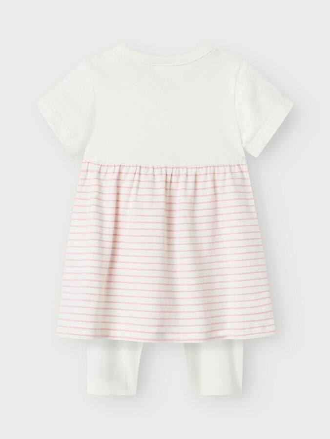 Name It Homesuit NBFJABELLE SS DRESS SET bestaande uit jurk en broek (set 2-delig) - Foto 4