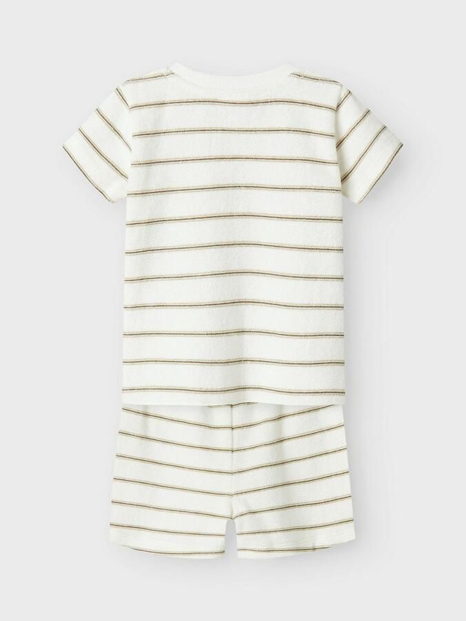 Name It Homesuit NBNOTERRY SS TOP SET bestaande uit shirt en broek (set 2-delig) - Foto 4