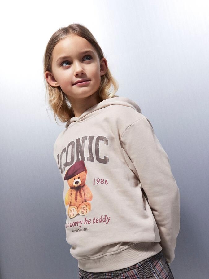 Name It Hoodie NKFRYCCA LS NREG SWEAT WH BRU BOX - Foto 4