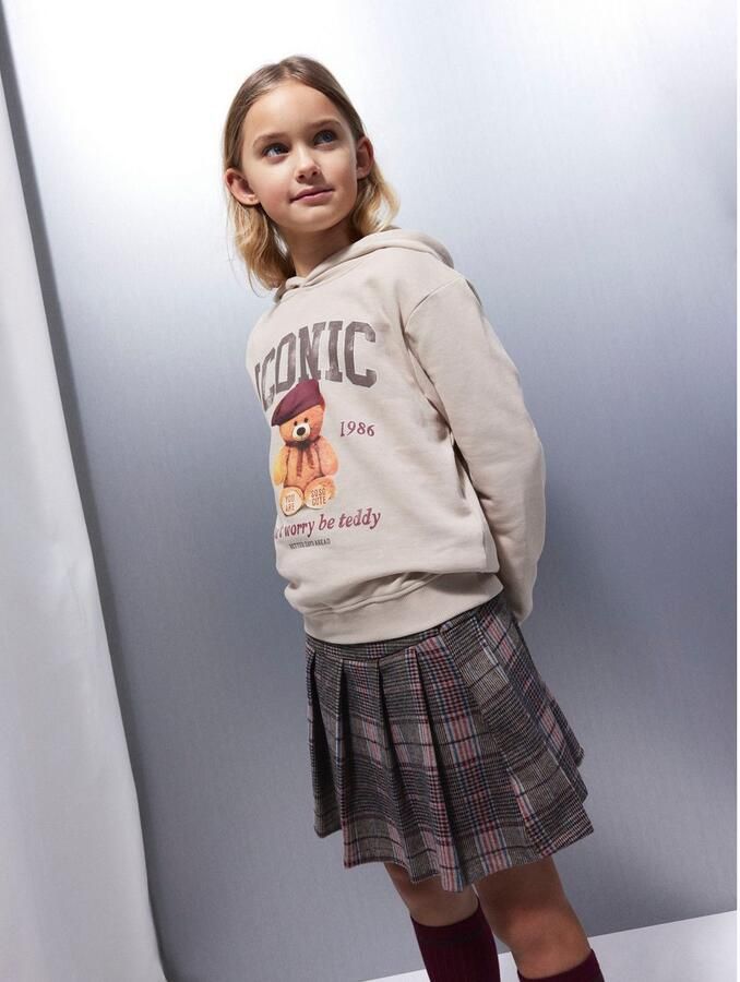 Name It Hoodie NKFRYCCA LS NREG SWEAT WH BRU BOX - Foto 2