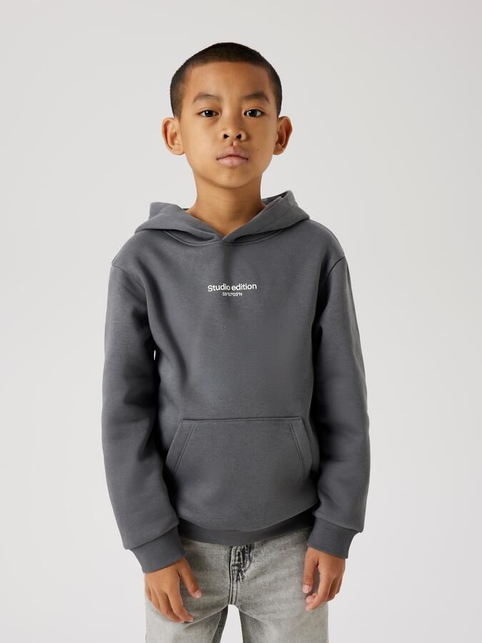 Name It Hoodie NKMBRODY LS NREG SWEAT WH BRU NOOS - Foto 3