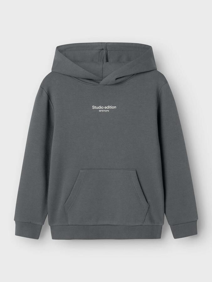 Name It Hoodie NKMBRODY LS NREG SWEAT WH BRU NOOS - Foto 2