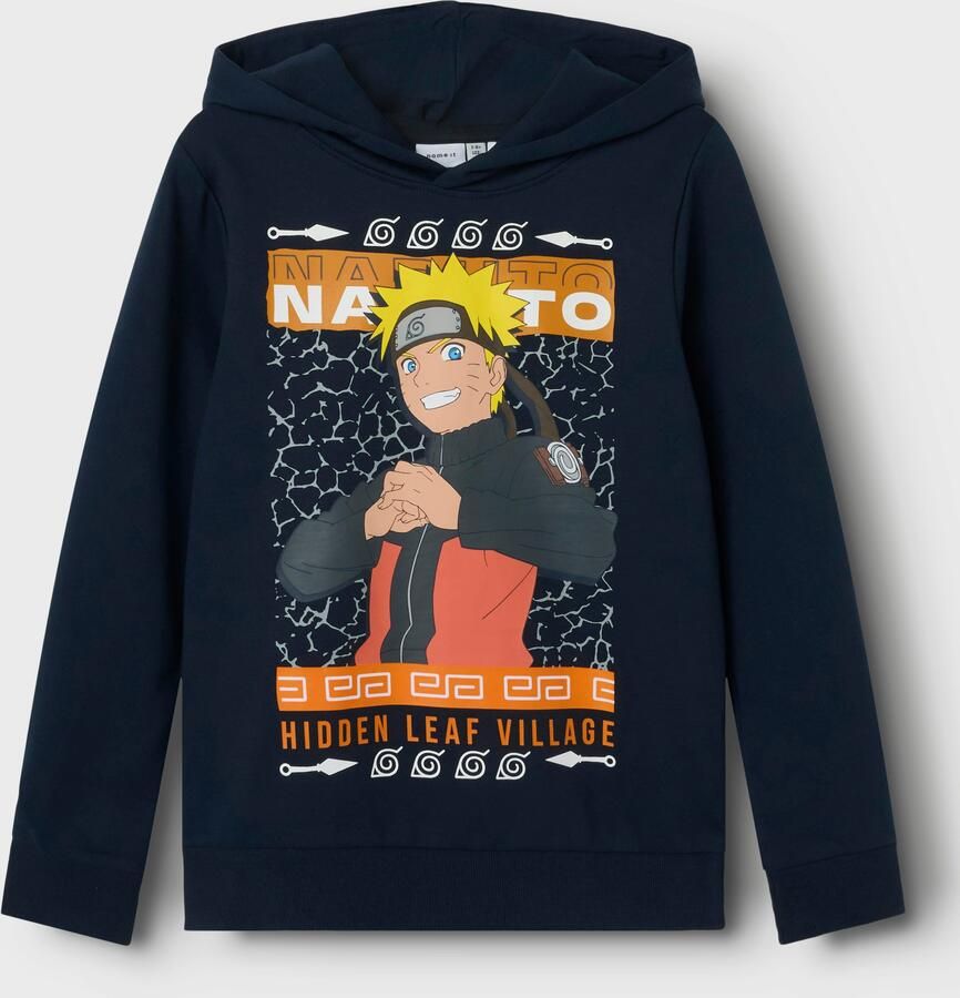 Name It Hoodie NKMJAKARI NARUTO SWEAT WH BRU NOOS BIO