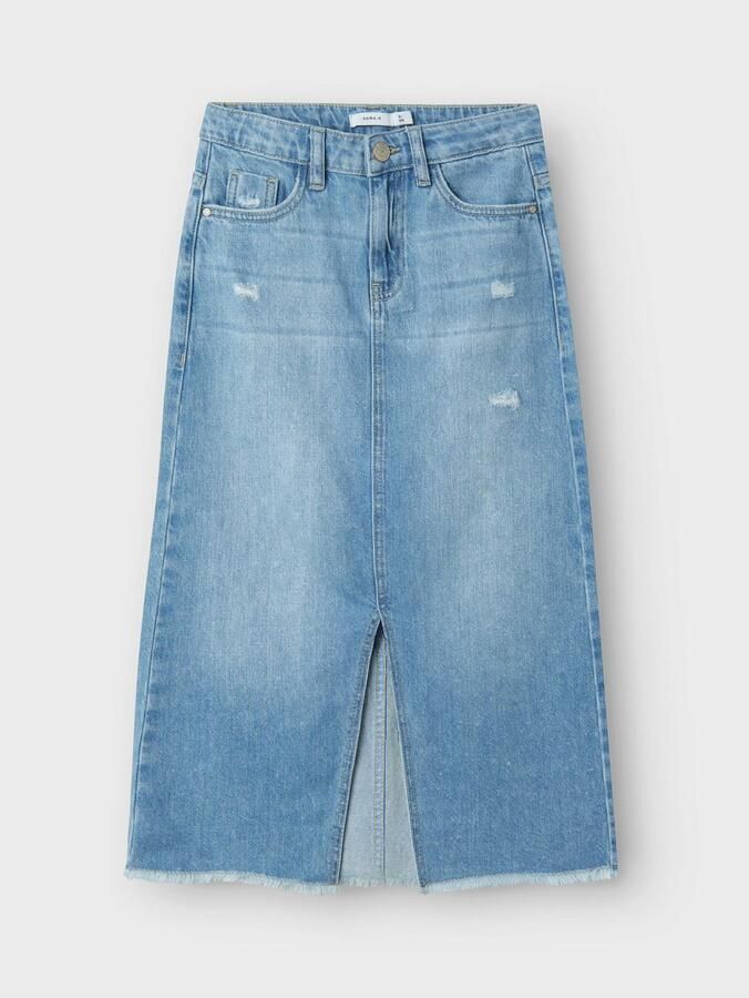 Name It Jeans rok NKFKAT DNM LONG SKIRT 3724-BE NOOS - Foto 4