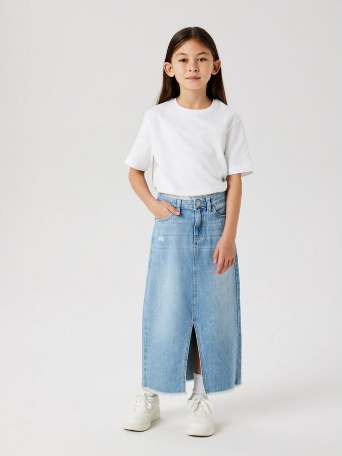 Name It Jeans rok NKFKAT DNM LONG SKIRT 3724-BE NOOS - Foto 6