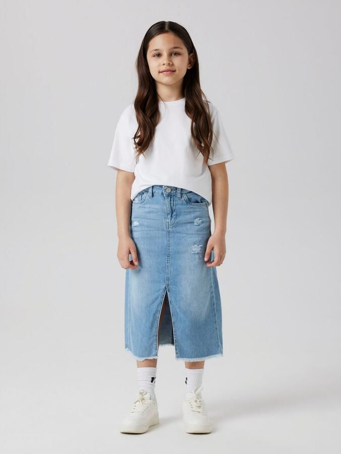 Name It Jeans rok NKFKAT DNM LONG SKIRT 3724-BE NOOS - Foto 5