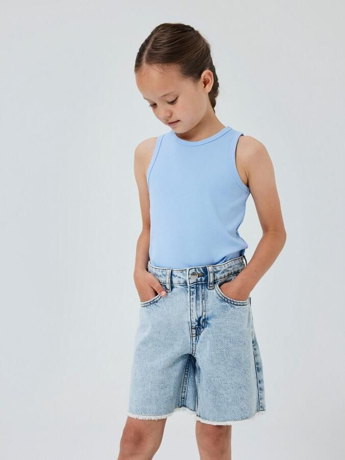 Name It Jeansbermuda NKFBELLA HW WIDE DNM SHORTS 1488-BE NOOS - Foto 5