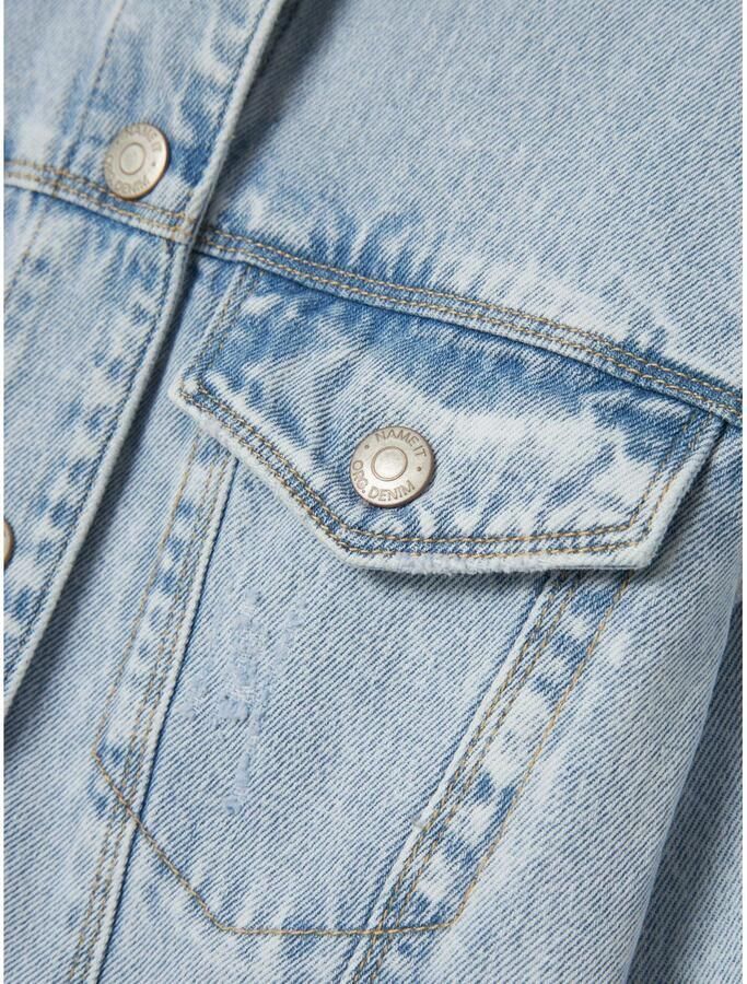 Name It Jeansjack NKFMILA DNM JACKET 8510-ZA NOOS in licht verkorte klassieke vorm - Foto 2
