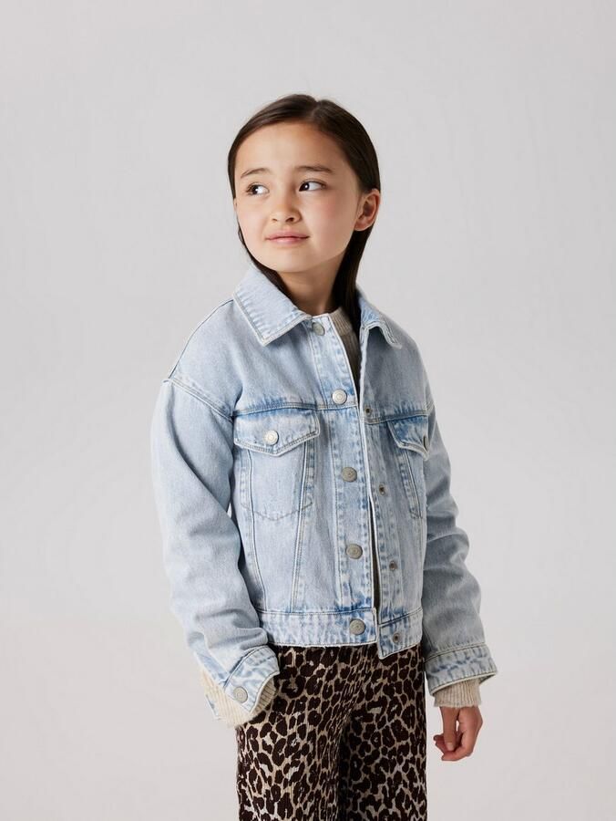 Name It Jeansjack NKFMILA DNM JACKET 8510-ZA NOOS in licht verkorte klassieke vorm - Foto 6