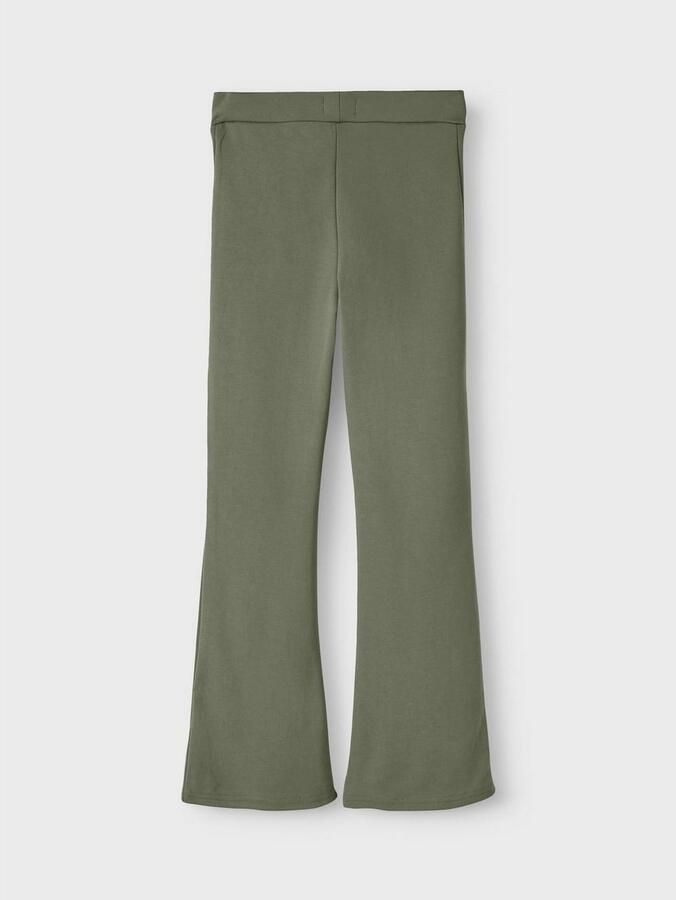 Name it KIDS high waist flared broek NKFFRIKKALI paars Groen Meisjes Viscose 104 - Foto 3