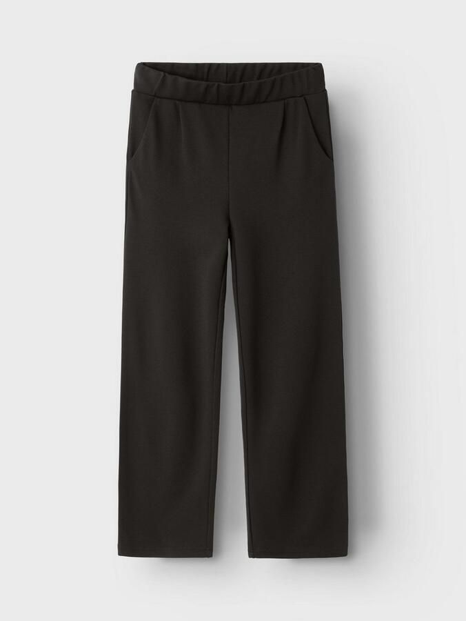 Name it KIDS straight fit broek NKFNAIDA zwart Meisjes Viscose Effen 116 - Foto 5