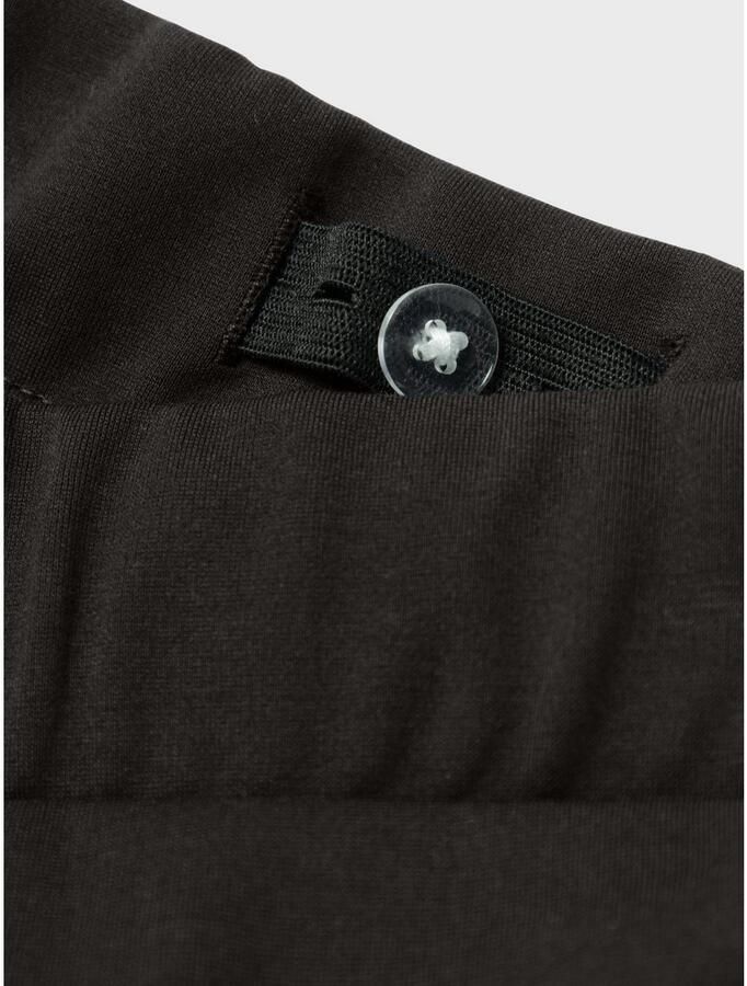 Name it KIDS straight fit broek NKFNAIDA zwart Meisjes Viscose Effen 134 - Foto 2