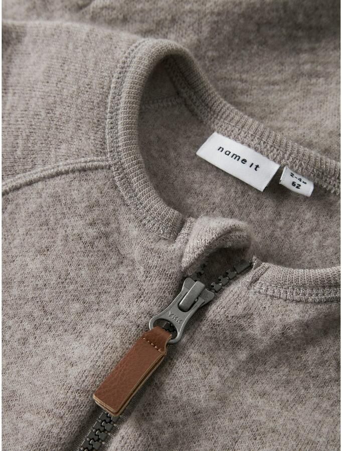 Name It Jumpsuit NBFWMINO WOOL BRU LS SUIT NOOS