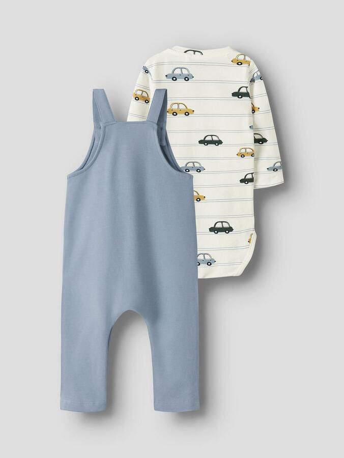 Name It Jumpsuit NBMVONNE SWEAT OVERALL BOX BRU SET (set 2-delig) - Foto 4