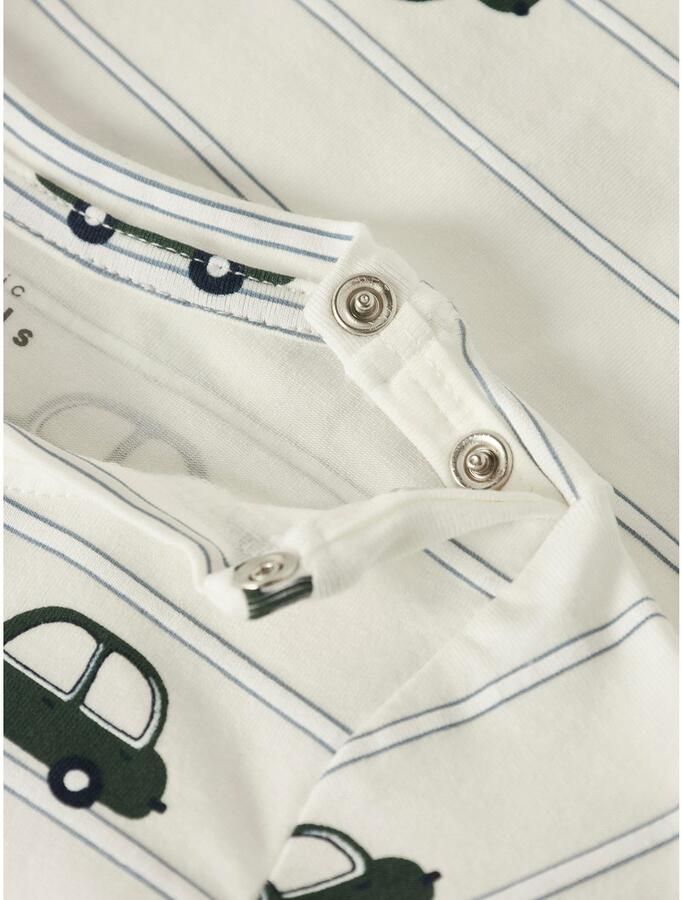 Name It Jumpsuit NBMVONNE SWEAT OVERALL BOX BRU SET (set 2-delig)