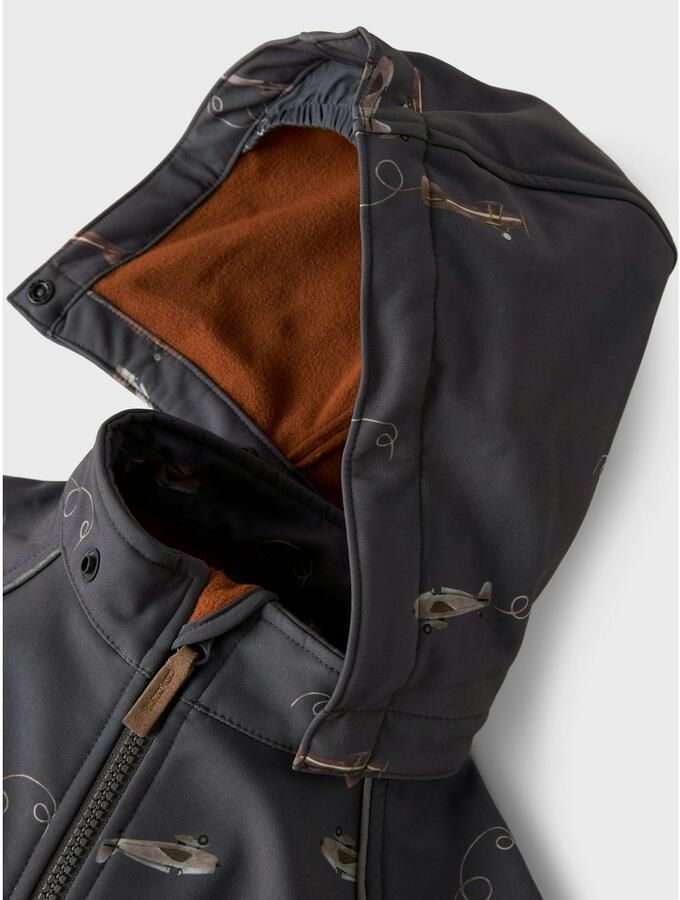 Name It Jumpsuit NMMALFA08 SOFTSHELL SUIT AOP 1FO NOOS met decoratieve en reflecterende details - Foto 2