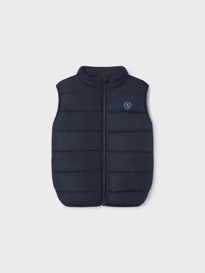 Name it KIDS bodywarmer NKMMYLANE donkerblauw Jongens Gerecycled polyester Opstaande kraag 176 - Foto 5