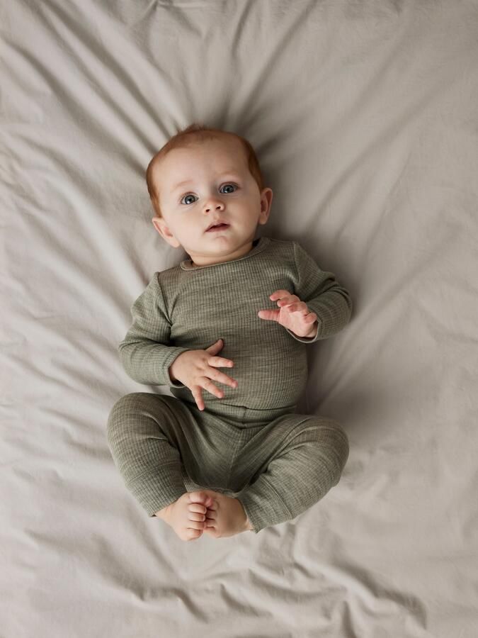 Name It Body met lange mouwen NBNWAX WOOL RIB LS BODY NOOS