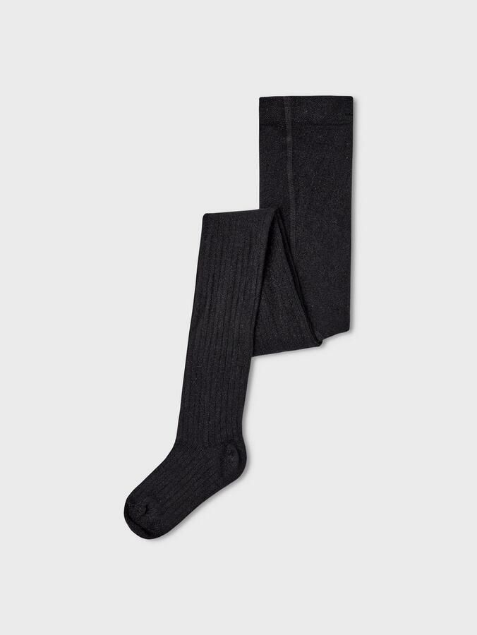 Name it KIDS maillot NKFPANTYHOSE met glitters zwart Meisjes Viscose Effen 110 116 - Foto 2