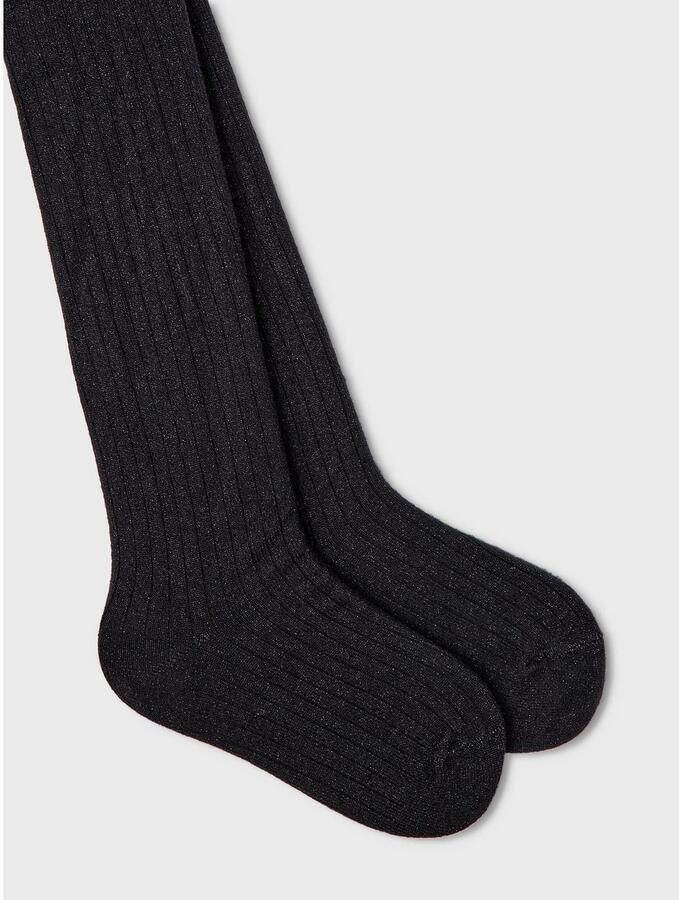 Name it KIDS maillot NKFPANTYHOSE met glitters zwart Meisjes Viscose Effen 110 116