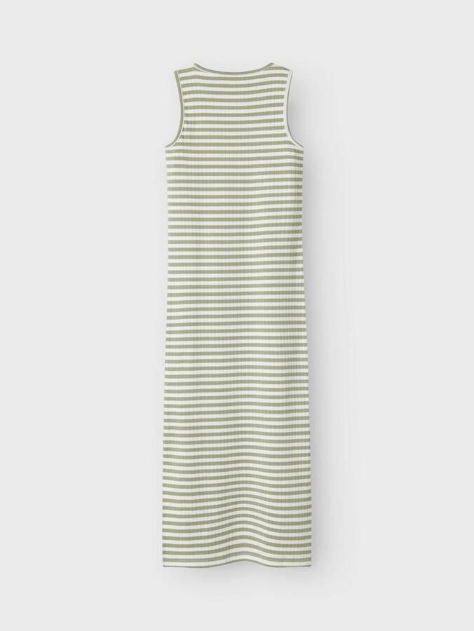 Name It Maxi-jurk NKFSURAJA XSL SL MAXI DRESS NOOS Katoenmix met stretch jersey zijsplitjes - Foto 5