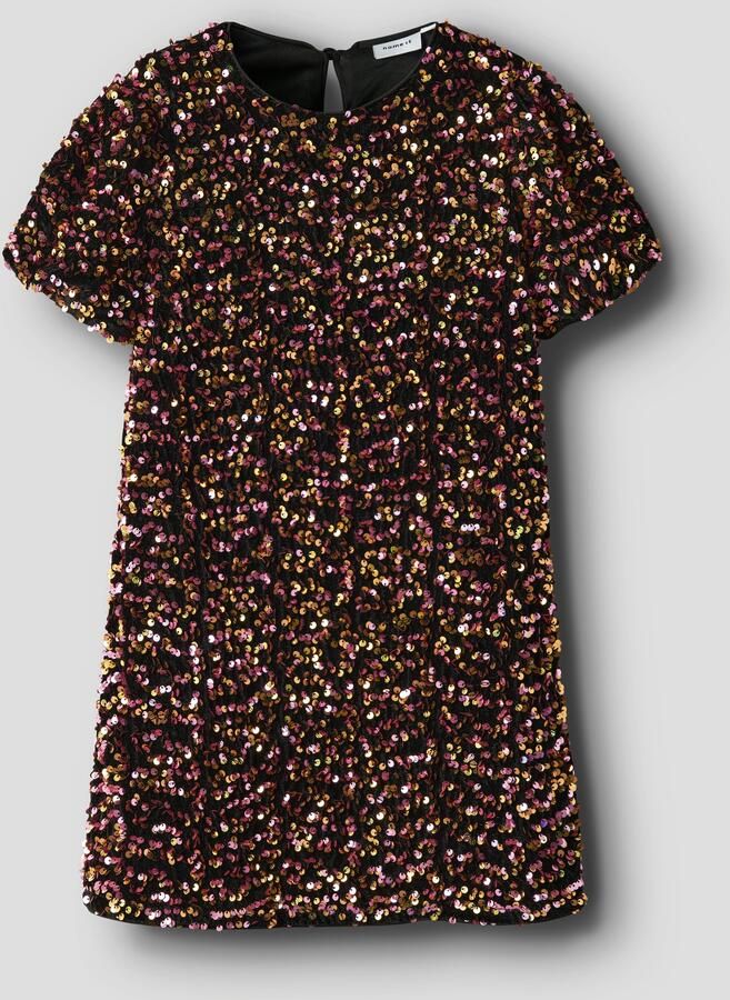 Name It Mini-jurk NKFRUNICA SS TUNIC met glinsterende pailletten - Foto 2