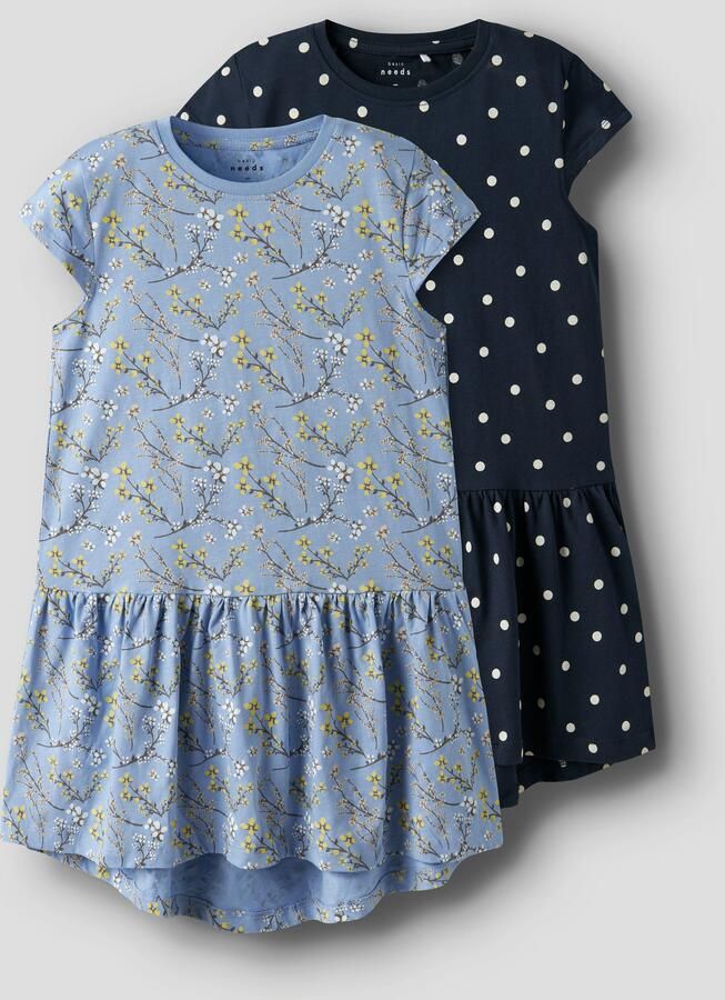 Name It Mini-jurk NKFVIGGA 2P CAPSL DRESS (set 2-delig) - Foto 2