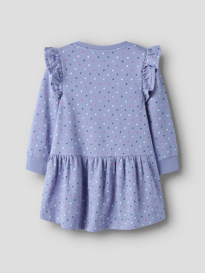Name It Mini-jurk NMFOEANA LS SWE DRESS BRU PB - Foto 3