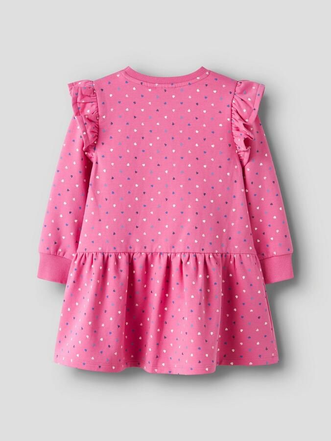 Name It Mini-jurk NMFOEANA LS SWE DRESS BRU PB - Foto 3