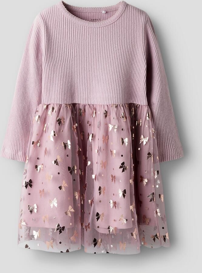 Name It Mini-jurk NMFROSALLY LS DRESS - Foto 3