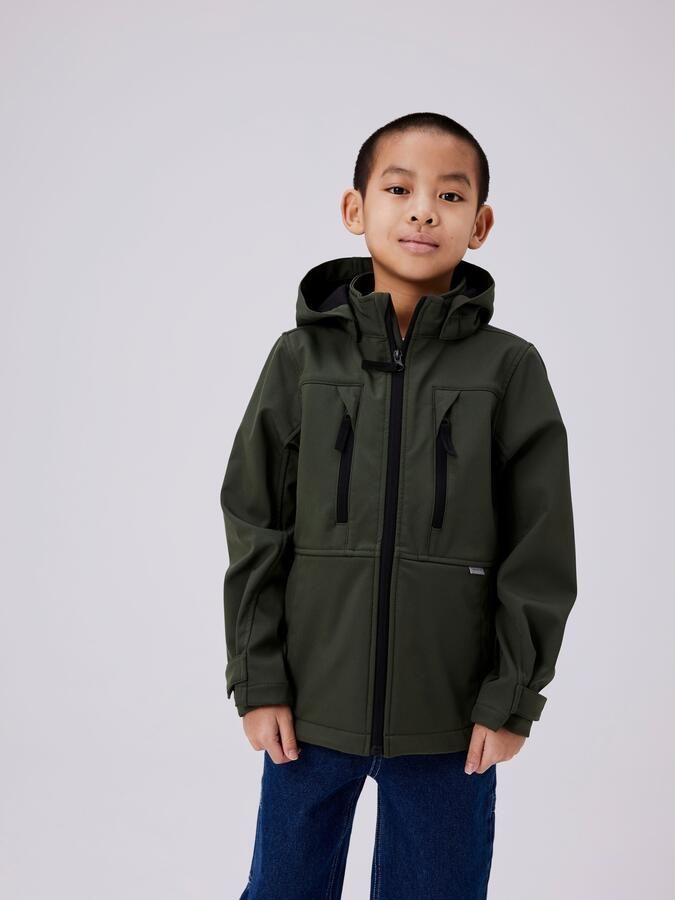 Name It Outdoorjack NKNALFA08 SOFTSHELL JACKET SPORT FO NOOS - Foto 8