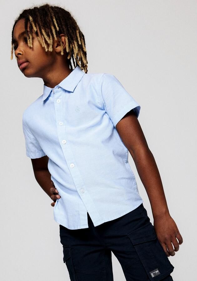 Name It Overhemd met korte mouwen NKMNEWSA SS SHIRT NOOS Katoen normaal gesneden - Foto 5