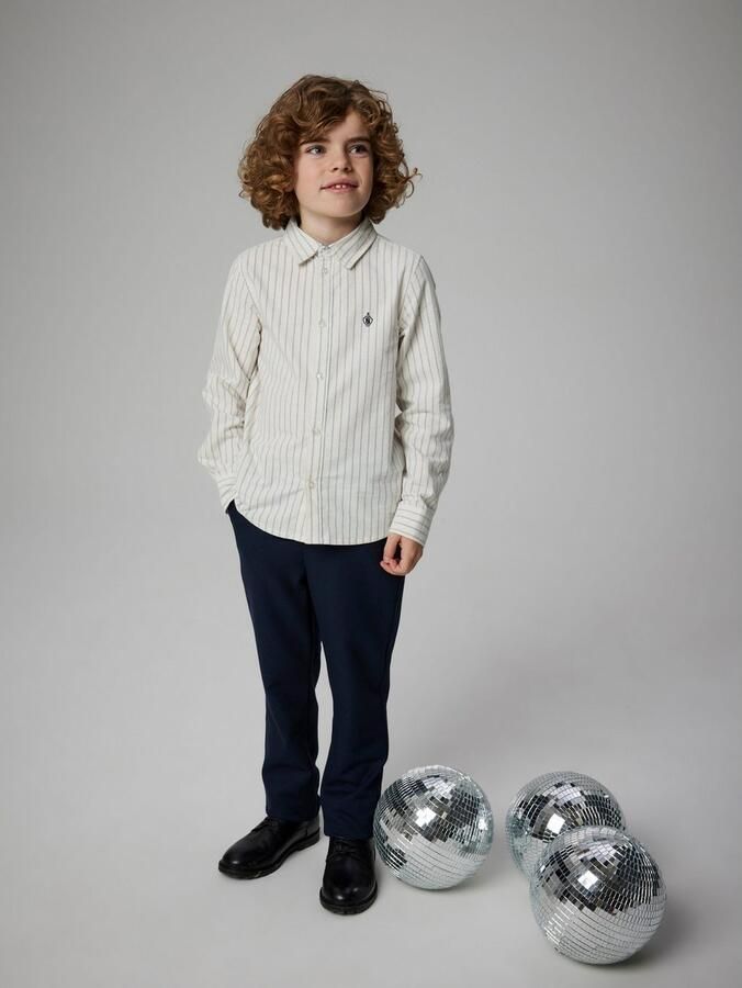 Name It Overhemd met lange mouwen NKMNEWSA voor jongens met knoopsluiting en katoencomfort - Foto 2