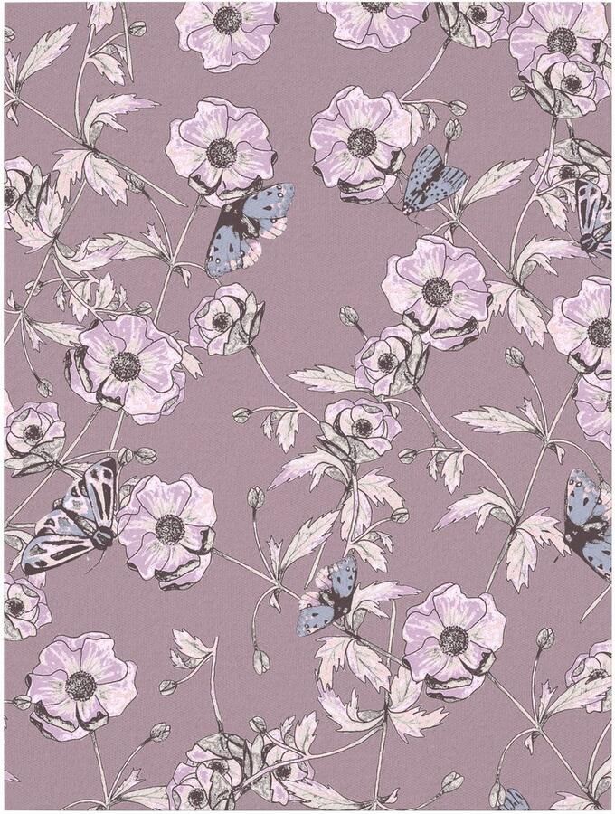 Name it BABY pyjama met all over print set van 2 paars mauve Meisjes Katoen Ronde hals 104 - Foto 2