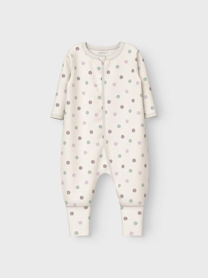 Name It Pyjama NBFNIGHTSUIT 2P ZIP FF JET DOT NOOS (set 2-delig) - Foto 3