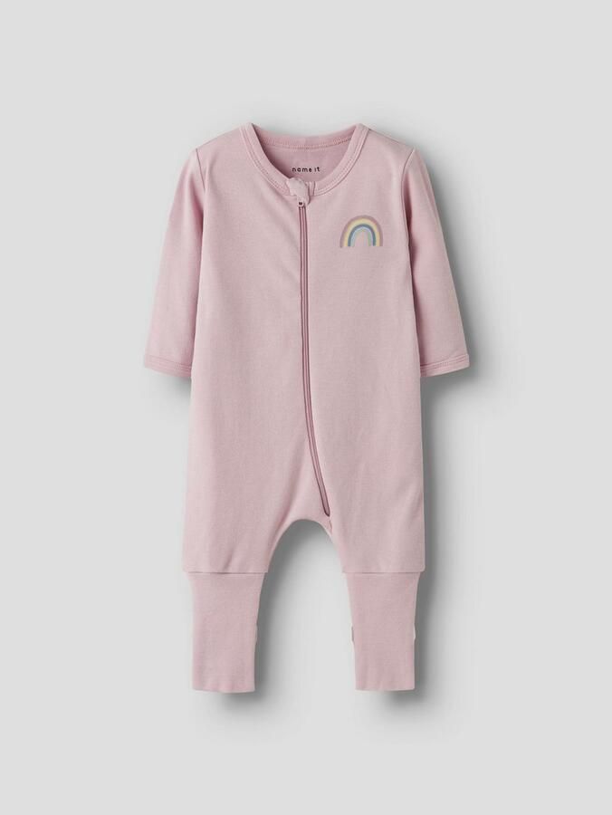 Name It Pyjama NBFNIGHTSUIT 2P ZIP FF JET RAINBOW NOOS (set 2-delig) - Foto 5