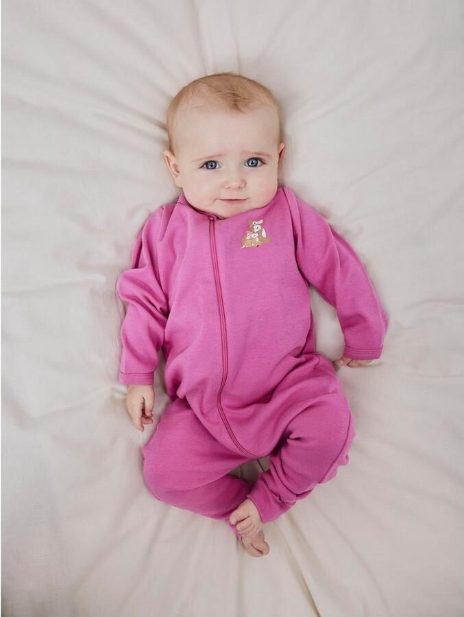 Name It Pyjama NBFNIGHTSUIT 2P ZIP FF ROSE DEER NOOS (set 2-delig) - Foto 3