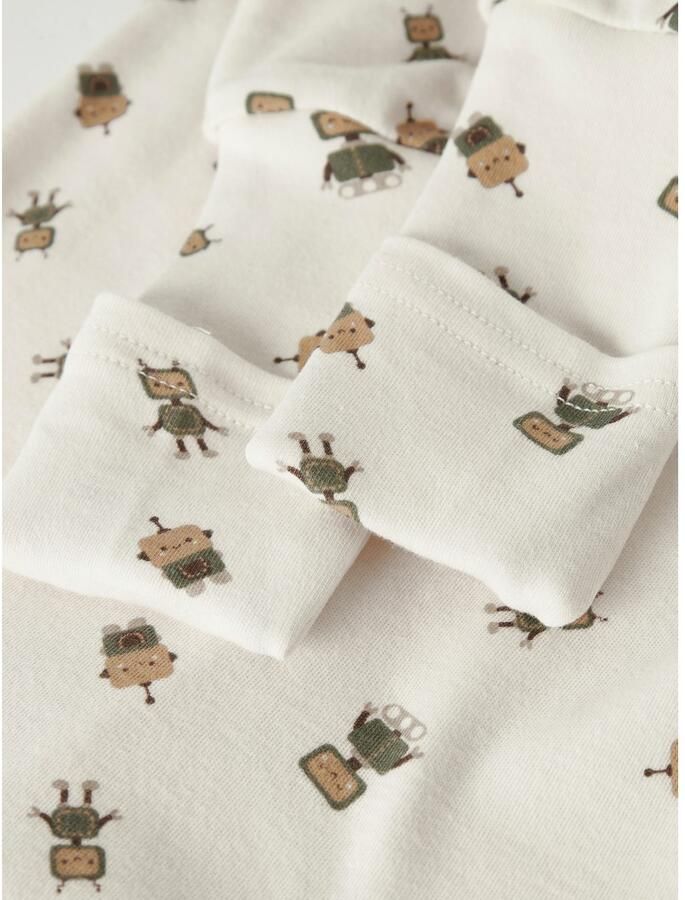 Name It Pyjama NBMNIGHTSUIT 2P ZIP FF ROBOT NOOS (set 2-delig)