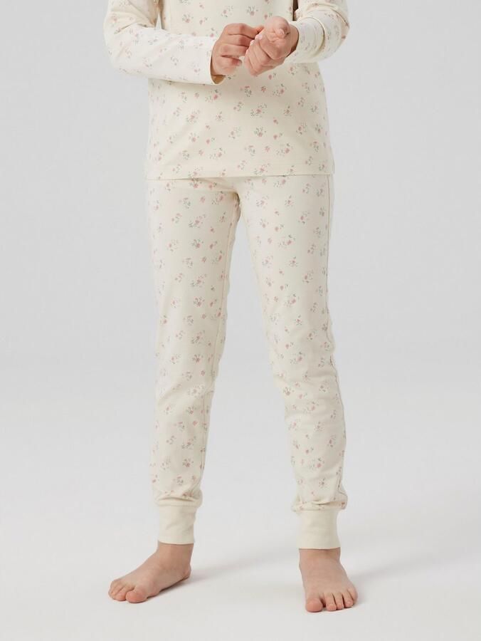 NAME IT KIDS pyjama NKFNIGHTSET FLOWER ecru - Foto 7